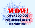 Wow over 200,000 registered users worldwide